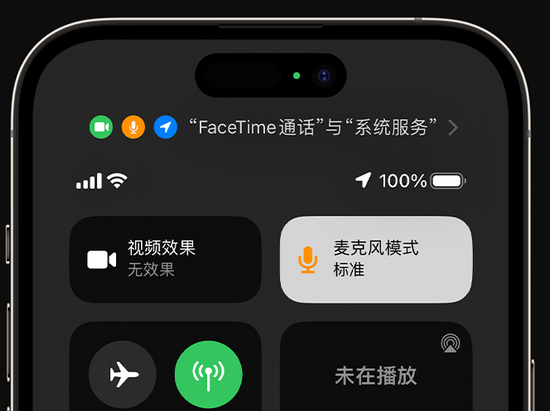 渔薪镇苹果授权维修网点分享iPhone在通话时让你的声音更清晰 