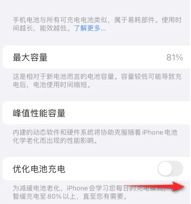 渔薪镇苹果15维修分享iPhone15充电到80%就充不进电了怎么办 